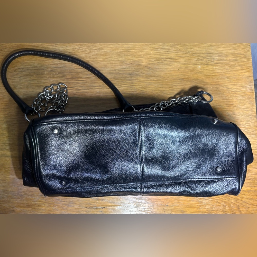 Christine Price two pocket Leather Bag - Picture 4 of 7